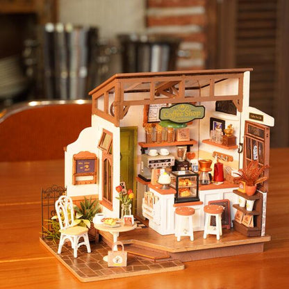 DIY Miniatyyritalo - Slow life Cafe