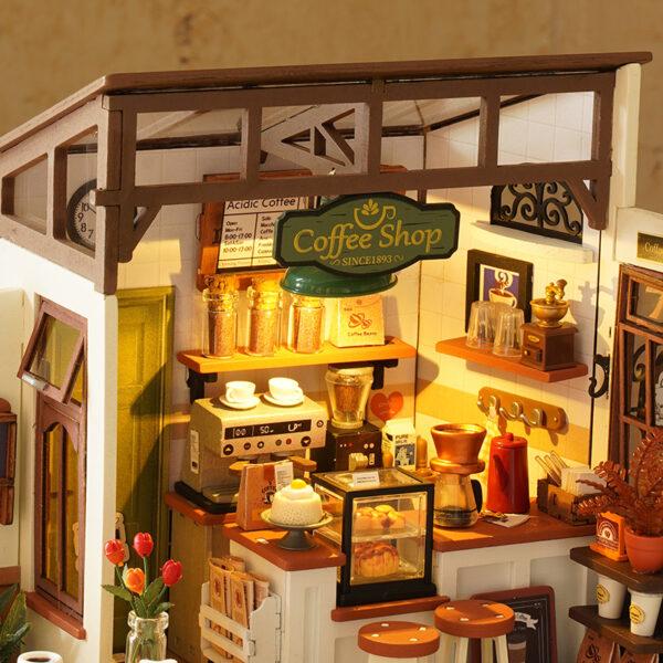 DIY Miniatyyritalo - Slow life Cafe