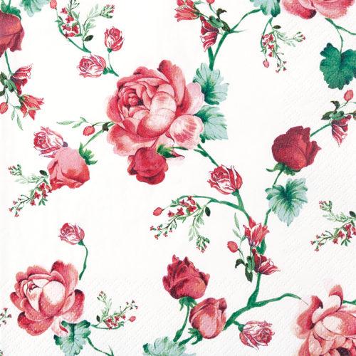Servetti  Cottage roses 33 x 33 cm