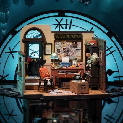 DIY Miniatyyritalo Etsivätoimisto - Mose's Detective Agency