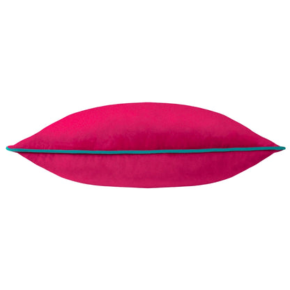 Samettityynynpäällinen Raspberry & Teal 55 x 55 cm