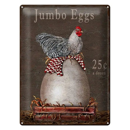 Peltikyltti Jumbo Eggs