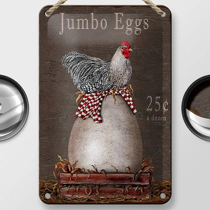 Peltikyltti Jumbo Eggs