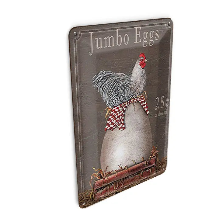 Peltikyltti Jumbo Eggs