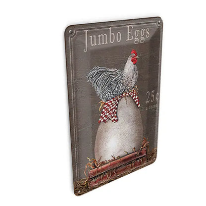 Peltikyltti Jumbo Eggs