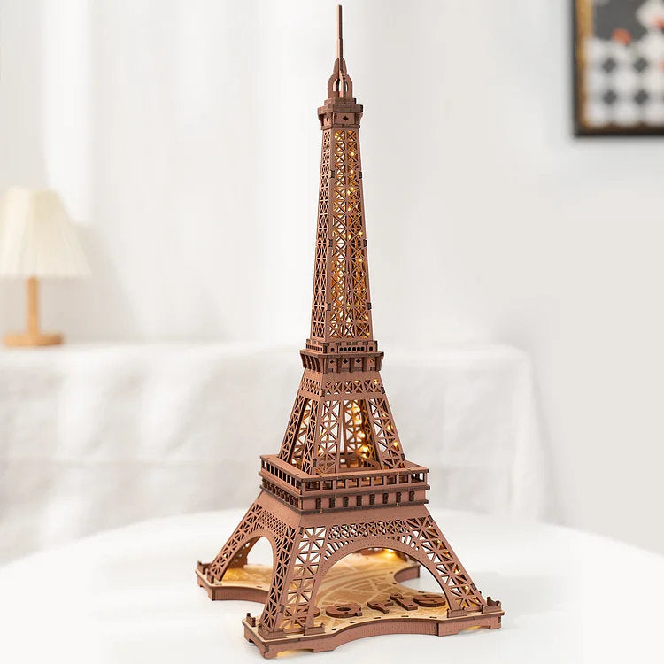 DIY miniatyyri Night of the Eiffel Tower korkeus 53 cm