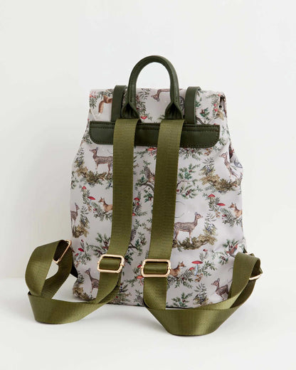 Reppu pieni Woodland Harmaa