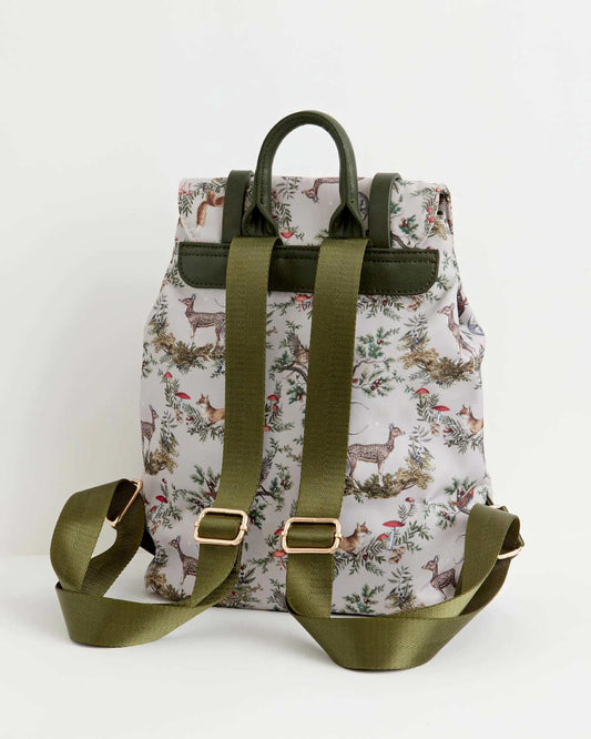 Reppu pieni Woodland Harmaa
