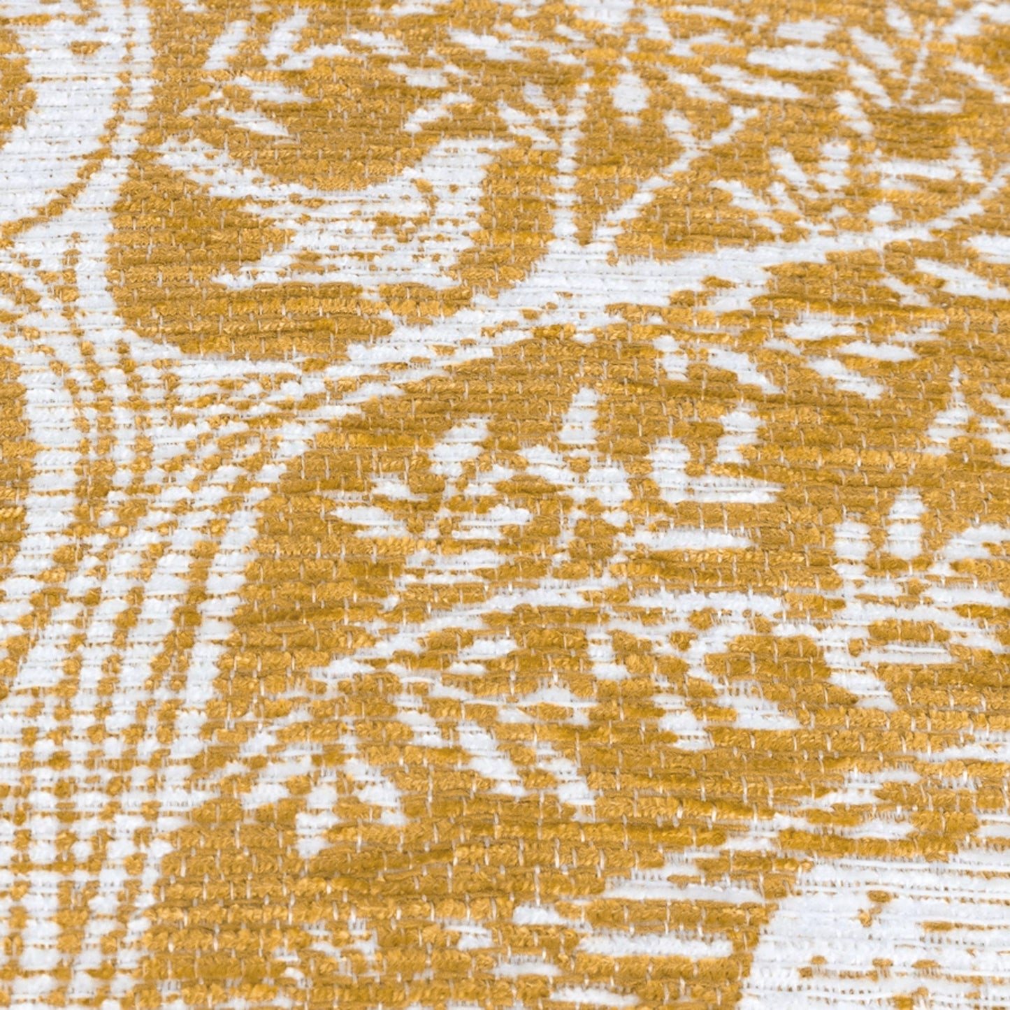 Tyynynpäällinen Winter Woods Chenille okra 50 x 50 cm