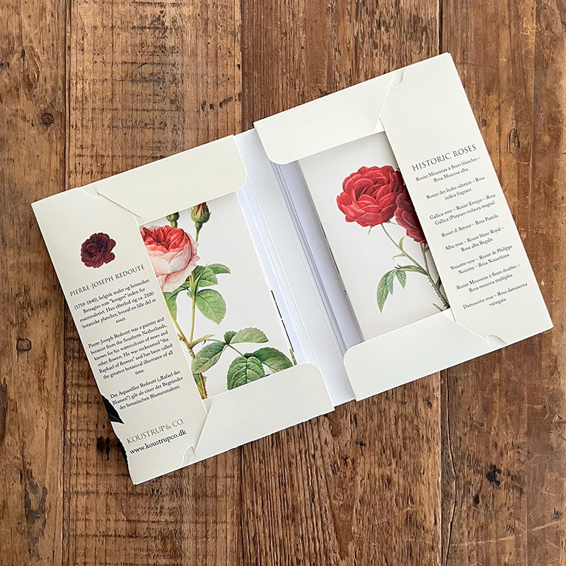 Postikortit Historic Roses 8 kpl