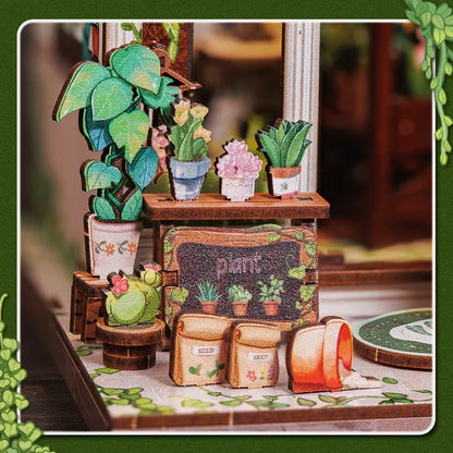 DIY Minimaailma kirjahyllyyn – Green Life Bookshop Book Nook