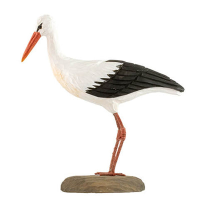 DecoBird koristelintu Kattohaikara - White Stork