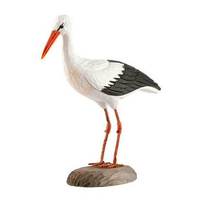 DecoBird koristelintu Kattohaikara - White Stork