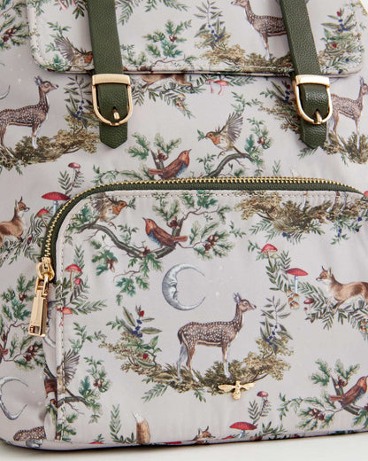 Reppu pieni Woodland Harmaa