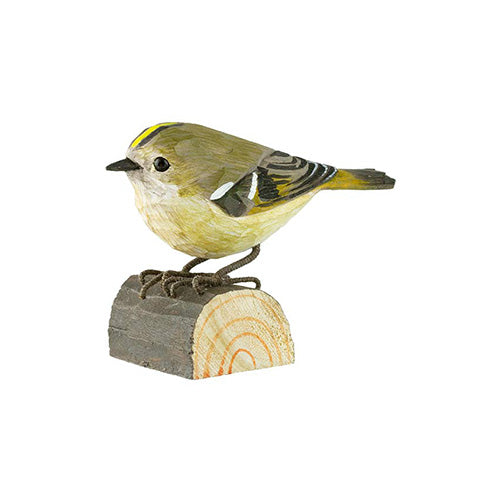 DecoBird koristelintu Hippiäinen - Goldcrest