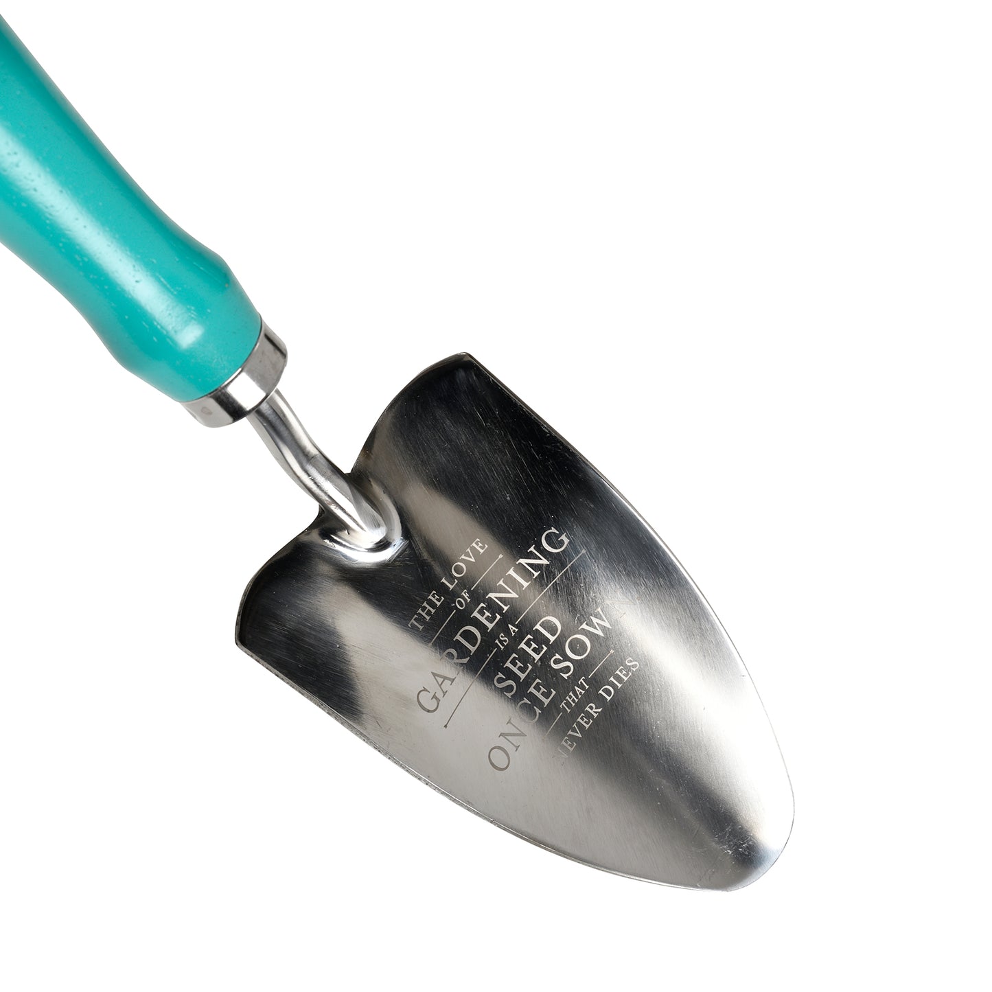 Istutuslapio ja rikkaruohohaarukka lahjalaatikossa Flora & Fauna