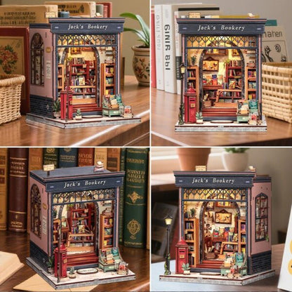 DIY Minimaailma kirjahyllyyn – Jack's Bookery Book Nook