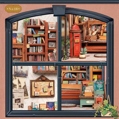 DIY Minimaailma kirjahyllyyn – Jack's Bookery Book Nook