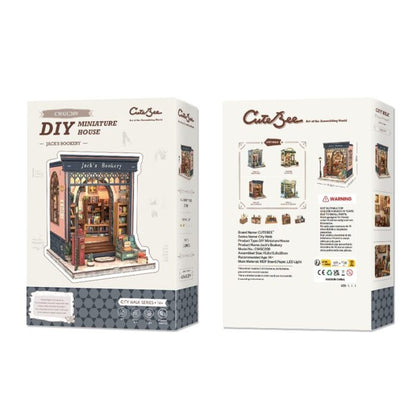 DIY Minimaailma kirjahyllyyn – Jack's Bookery Book Nook