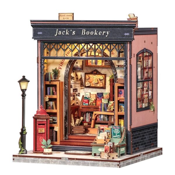 DIY Minimaailma kirjahyllyyn – Jack's Bookery Book Nook