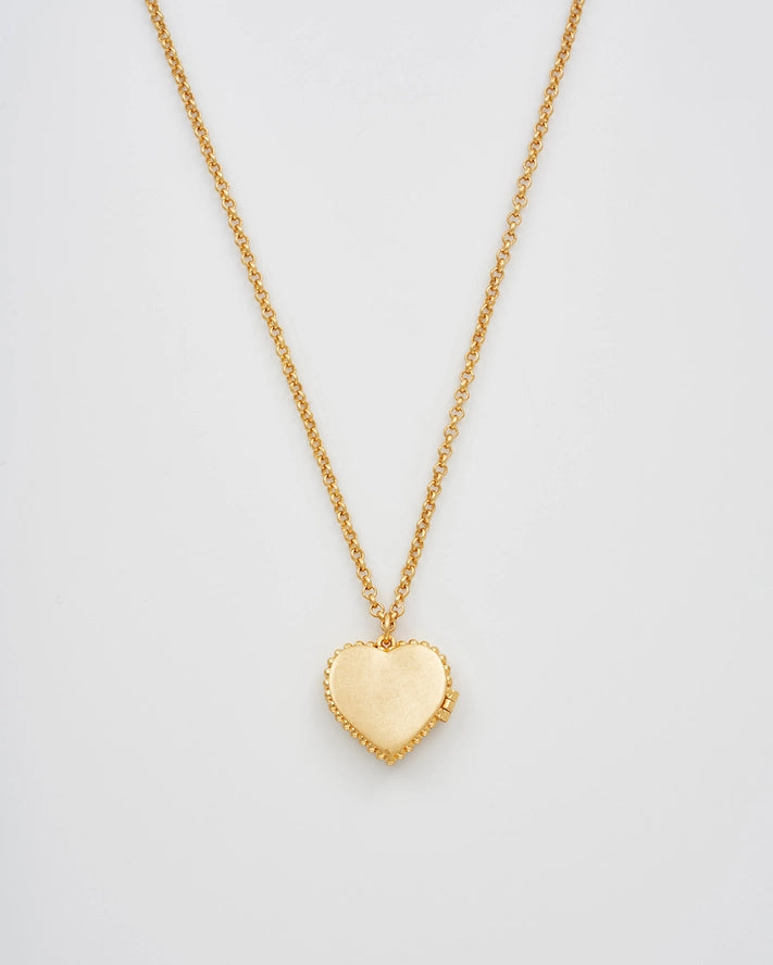 Medaljonki kaluakoru Sydän - Gaia Lily Heart