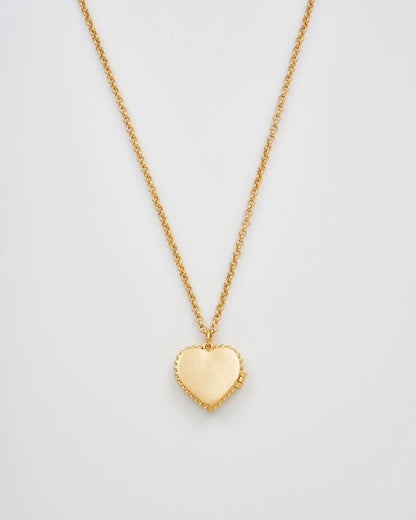 Medaljonki kaluakoru Sydän - Gaia Lily Heart