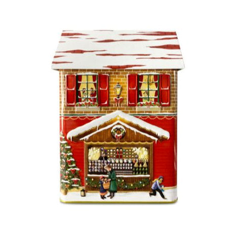 Peltipurkki Winter Cookie &amp; Sweet Shop - Talvinen keksi- ja karkkikauppa
