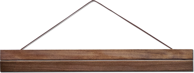 Julistelista julisteen ripustamiseen 35 cm – Puutarhurin Maja