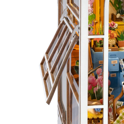 DIY Minimaailma kirjahyllyyn - Garden House Book Nook