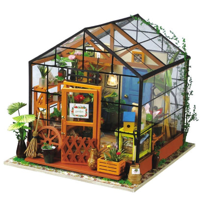 DIY Miniatyyritalo Kasvihuone - Cathy's Green House