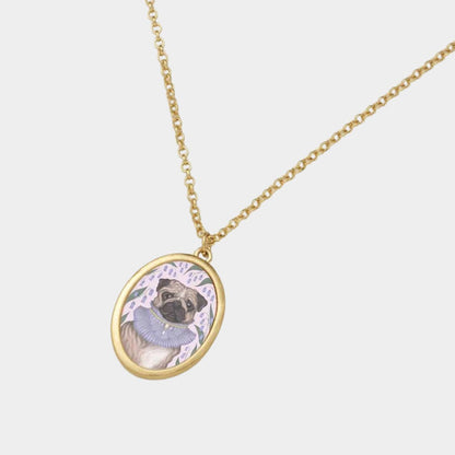 Kaulakoru Mopsi - Pet Portraits