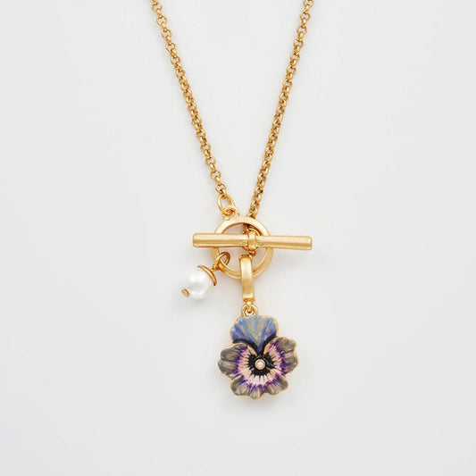 Kaulakoru Orvokki - Pansy Pearl