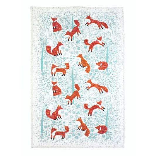 Keittiöpyyhe Kettu - Foraging Fox