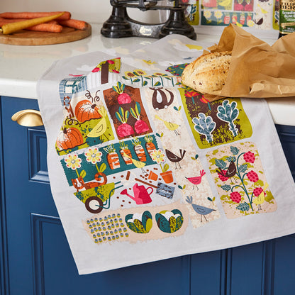 Keittiöpyyhe Kissojen Puutarha