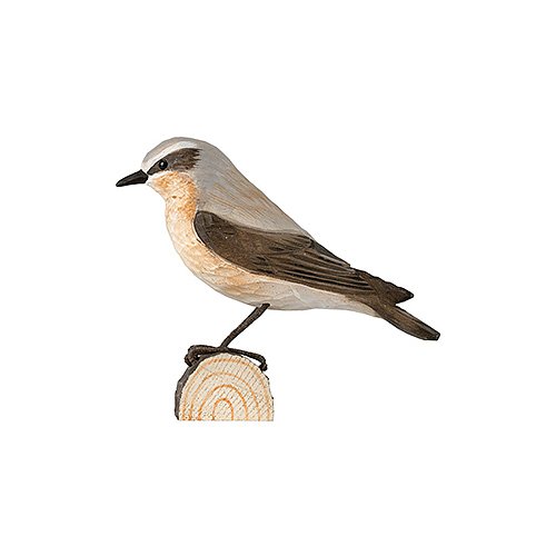 DecoBird koristelintu Kivitasku - Northern Wheatear