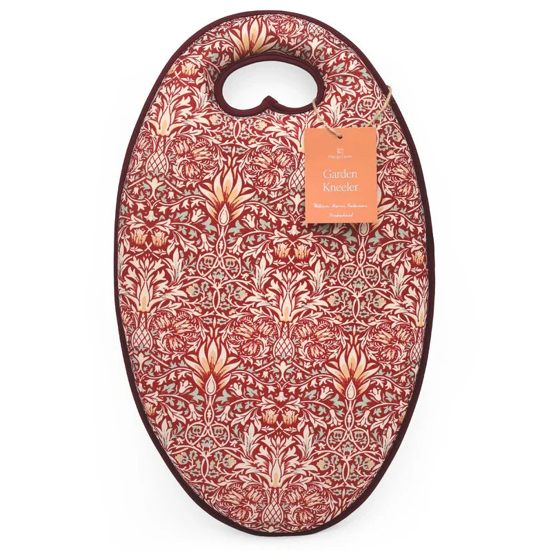 Polvipehmuste William Morris Snakeshead Burgundy