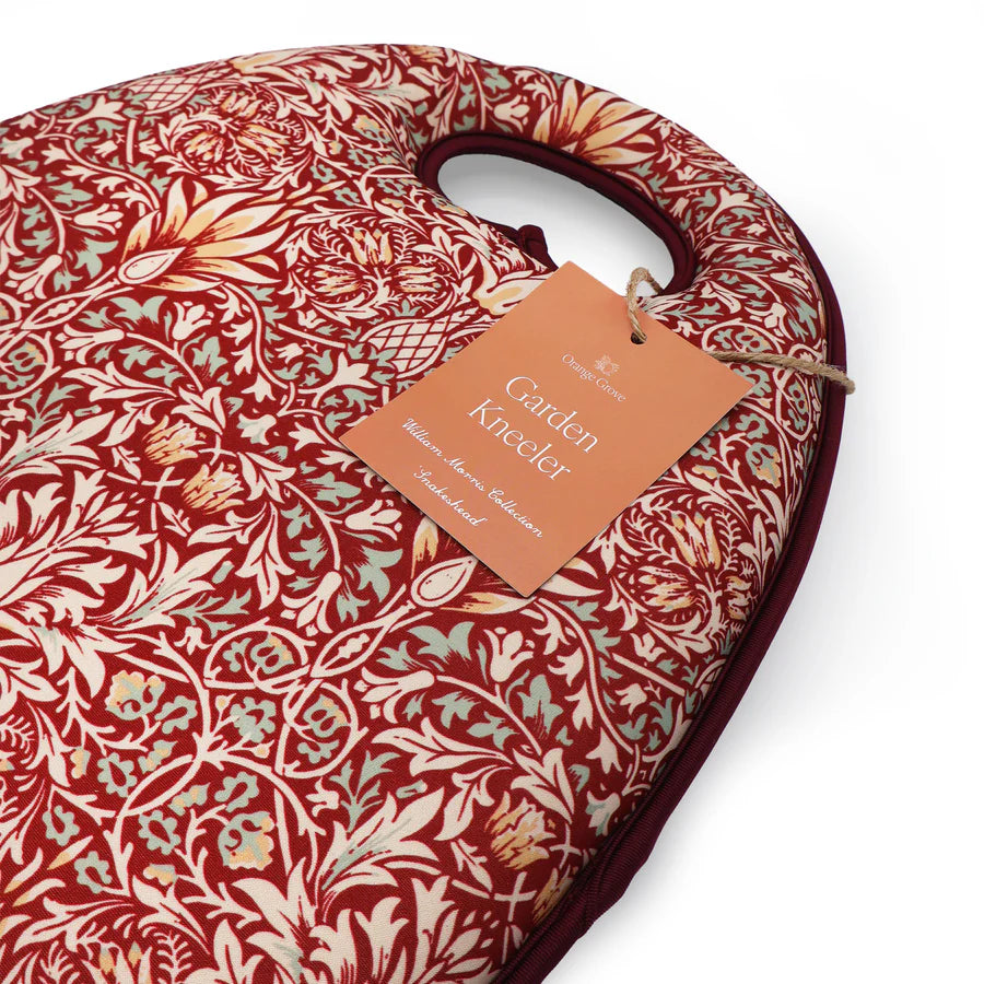 Polvipehmuste William Morris Snakeshead Burgundy
