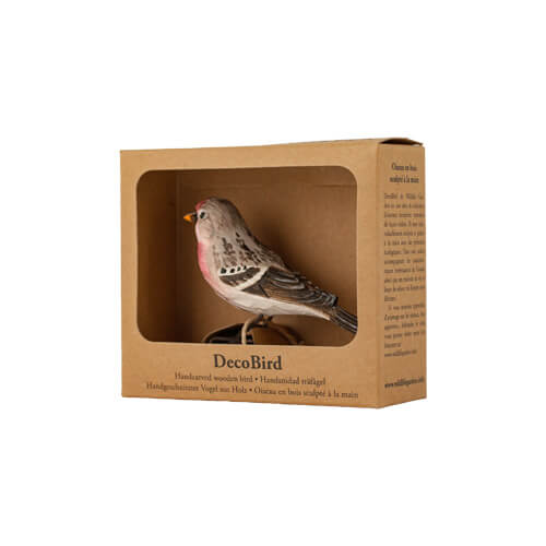 DecoBird koristelintu Urpiainen - Common Redpoll