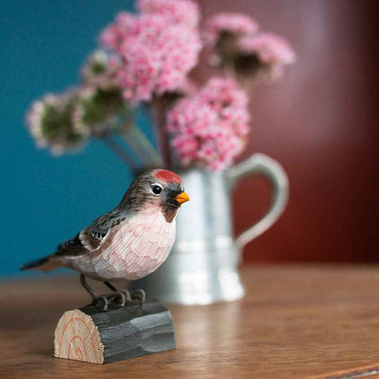 DecoBird koristelintu Urpiainen - Common Redpoll