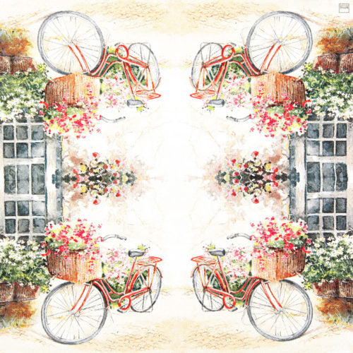Servetti Flower bike 33 x 33 cm