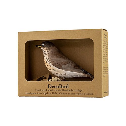 DecoBird koristelintu Laulurastas - Song Trush