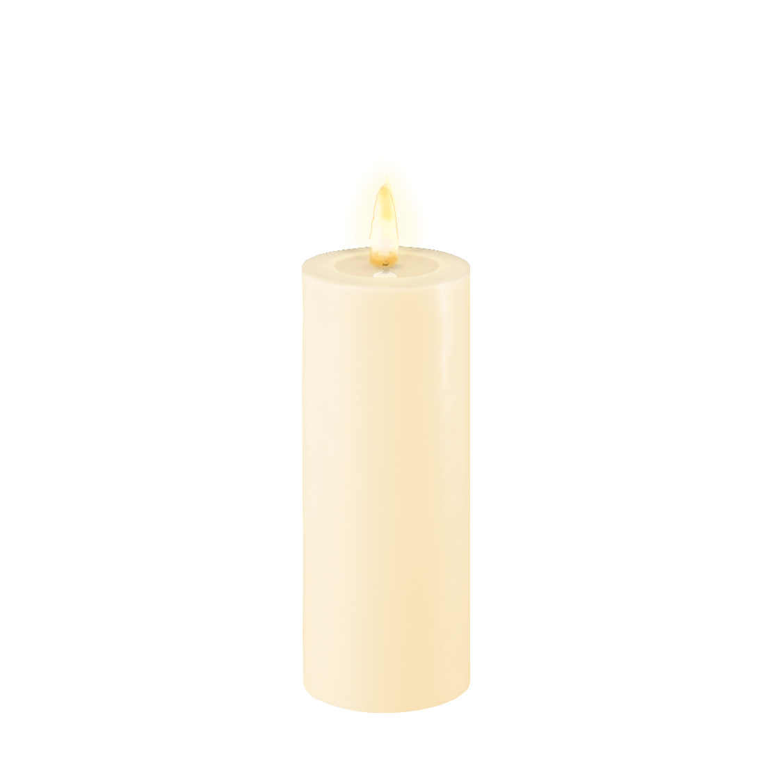 Led-kynttilä Kermanvalkoinen (Cream) halk. 5 cm