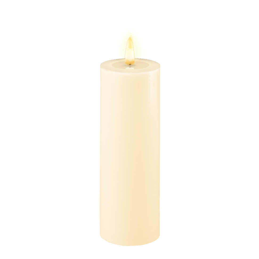 Led-kynttilä Kermanvalkoinen (Cream) halk. 5 cm