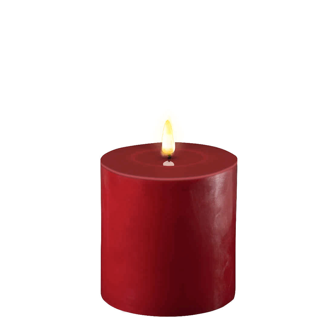 punainen iso led pöytäkynttilä