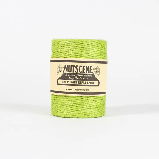 Juuttinaru Limen vihreä - Lime Twist (täyttörulla String in a Tin purkkiin)