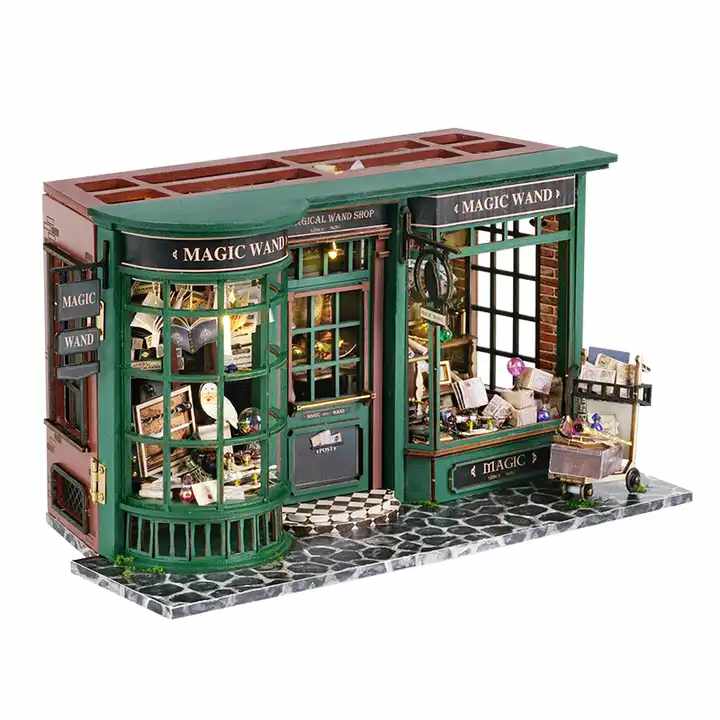 DIY Miniatyyritalo – Magic Shop