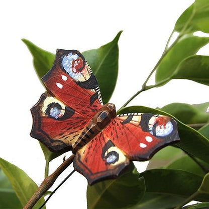 Puinen magneetti Neitoperhonen - Peacock Butterfly
