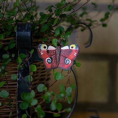 Puinen magneetti Neitoperhonen - Peacock Butterfly