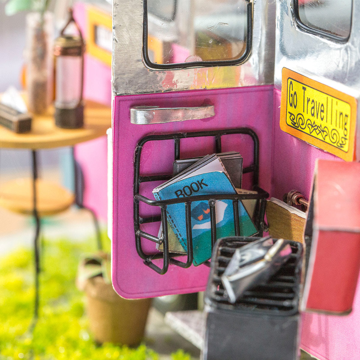 DIY Miniatyyri asuntovaunu - Happy Camper
