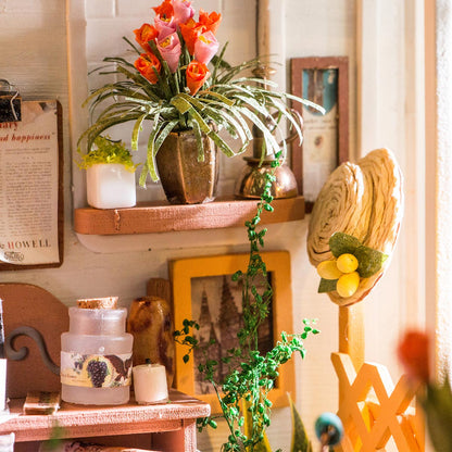 DIY Miniatyyritalo Terassi - Miller's flower house